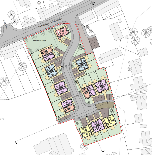 Land off Rhos Street, Ruthin, Denbighshire Property Planning